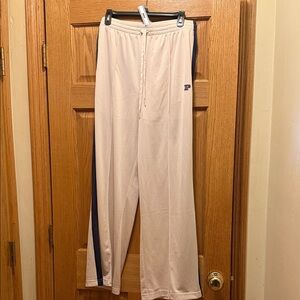 PINK Victoria's Secret Light Cream Track Pants